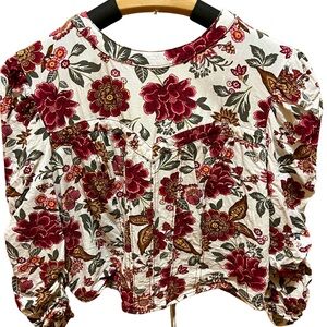 SO Goods For Life Floral Top